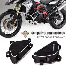 Carregar imagem no visualizador da galeria, Bolsa para moto BMW F800GS;
Bolsa para moto BMW F700GS;
Bolsa de ferramentas para motocicleta;
Bolsa impermeável para moto;
Bolsa para barra de proteção de moto;
Acessórios BMW GS;
Bolsa de ferramentas para motocicleta Adventure;
Bolsa para barra de motor de moto;
Bolsa de armazenamento para motocicleta;
Bolsa de ferramentas para viagens de moto;
Bolsa para equipamentos de motocicleta;
Bolsa de ferramentas compacta para moto;
Bolsa de ferramentas pequena para moto