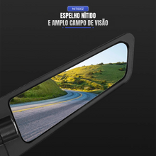 Carregar imagem no visualizador da galeria, Retrovisor Asas Esportivo Ajustável Motoovision