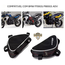 Carregar imagem no visualizador da galeria, Bolsa para moto BMW F800GS;
Bolsa para moto BMW F700GS;
Bolsa de ferramentas para motocicleta;
Bolsa impermeável para moto;
Bolsa para barra de proteção de moto;
Acessórios BMW GS;
Bolsa de ferramentas para motocicleta Adventure;
Bolsa para barra de motor de moto;
Bolsa de armazenamento para motocicleta;
Bolsa de ferramentas para viagens de moto;
Bolsa para equipamentos de motocicleta;
Bolsa de ferramentas compacta para moto;
Bolsa de ferramentas pequena para moto