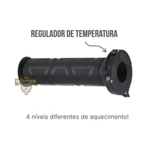 Carregar imagem no visualizador da galeria, manopla aquecida moto;
manopla aquecida universal;
manopla aquecida guidão 22mm;
punho aquecido moto;
aquecedor de manopla moto;
manopla aquecida 12v;
manopla aquecida com controle de temperatura;
manopla aquecida elétrica;
manopla aquecida para motocicleta;
manopla aquecida para inverno;
