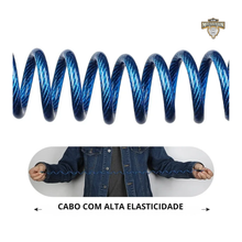 Carregar imagem no visualizador da galeria, Trava Anti furto;
trava bloqueadora;
trava de manete;
trava moto;
Trava capacete;
trava de capacete para moto;
trava de capacete com cabo de aço;
trava de guidão com cabo;
trava antifurto para capacete;
trava de segurança para capacete;
trava para capacete universal;
trava capacete moto BMW;
trava para capacete com chave;
trava de capacete portátil;
trava para moto com cabo de aço;