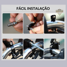 Carregar imagem no visualizador da galeria, Trava Antifurto para Capacete com Chave e Cabo Espiral