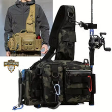 Carregar imagem no visualizador da galeria, mochila de pesca;
bolsa de pesca;
mochila tática;
mochila tática masculina;
mochila de camping;
mochila para trilha;
mochila multifuncional;
mochila de ombro masculina;
mochila Militar;
mochila multifuncional camuflada;