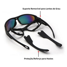 Carregar imagem no visualizador da galeria, Combo Óculos Suporte Lentes de Grau + Luva Impermeável