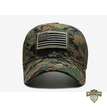 Carregar imagem no visualizador da galeria, boné tático;
boné militar;
boné camuflado;
boné exército;
boné estilo militar;
boné com aba curva;
boné com velcro;
boné ajustável;
boné unissex;
boné masculino camuflado;
boné estilo americano;
boné com bandeira dos EUA;