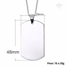 Carregar imagem no visualizador da galeria, Colar Unissex para motociclistas Irmão Lutaremos Juntos