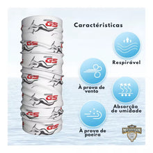 Carregar imagem no visualizador da galeria, balaclava GS;
neck gaiter;
bandana moto;
máscara para motociclista;
protetor de pescoço moto;
lenço multifuncional;
lenço tubular nariz e pescoço;
protetor de pescoço inverno;
lenço GS para motociclista;
lenço tubular estampa GS