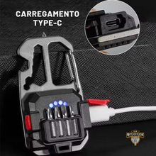 Carregar imagem no visualizador da galeria, luz de chaveiro usb recarregável;
LED COB chaveiro;
lanterna recarregável usb tipo-C;
lanterna LED USB;
lanterna led recarregável USB;
lanterna led potente USB;
chaveiro multifuncional led;
chaveiro luminoso de emergência;
chaveiro led recarregável;
chaveiro led;