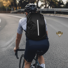 Carregar imagem no visualizador da galeria, Capa Motoovision Refletiva Impermeável para Mochila