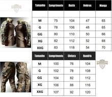 Carregar imagem no visualizador da galeria, Conjunto Tático Motociclista Camuflado Premium