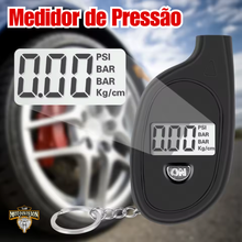 Carregar imagem no visualizador da galeria, Medidor de Pressão Digital para Pneus Universal
