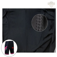 Carregar imagem no visualizador da galeria, Short Longo Feminino Motociclismo/Ciclismo 5D Acolchoado em Gel