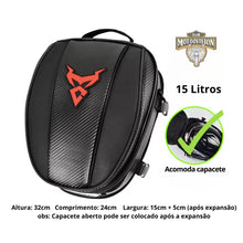 Carregar imagem no visualizador da galeria, bolsa tanque motocicleta;
bolsa de tanque para moto;
bolsa de tanque magnética;
bolsa de tanque impermeável para motocicleta;
bolsa de tanque impermeável;
bolsa de tanque com capacidade de 15 litros;