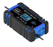 Carregar imagem no visualizador da galeria, Carregador de Bateria Moto Inteligente 12V/24V 8A Automático.