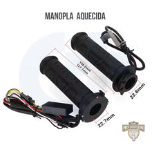 Carregar imagem no visualizador da galeria, manopla aquecida moto;
manopla aquecida universal;
manopla aquecida guidão 22mm;
punho aquecido moto;
aquecedor de manopla moto;
manopla aquecida 12v;
manopla aquecida com controle de temperatura;
manopla aquecida elétrica;
manopla aquecida para motocicleta;
manopla aquecida para inverno;
