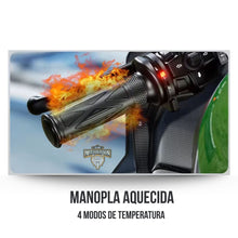 Carregar imagem no visualizador da galeria, manopla aquecida moto;
manopla aquecida universal;
manopla aquecida guidão 22mm;
punho aquecido moto;
aquecedor de manopla moto;
manopla aquecida 12v;
manopla aquecida com controle de temperatura;
manopla aquecida elétrica;
manopla aquecida para motocicleta;
manopla aquecida para inverno;

