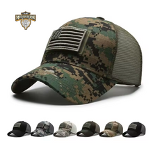 Carregar imagem no visualizador da galeria, boné tático;
boné militar;
boné camuflado;
boné exército;
boné estilo militar;
boné com aba curva;
boné com velcro;
boné ajustável;
boné unissex;
boné masculino camuflado;
boné estilo americano;
boné com bandeira dos EUA;
