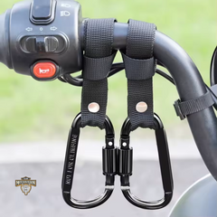 Kit 2 Ganchos para bagagem de moto