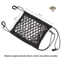 Carregar imagem no visualizador da galeria, rede de carga para moto;
rede elástica para capacete;
cargo net moto;
rede de carga elástica para moto;
rede porta-capacete moto;
rede de bagagem moto universal;
cargo net moto capacete;
rede elástica dupla para capacete e bagagem;
rede de carga elástica moto e carro;
rede para capacete que prende no bagageiro;
rede dupla camada para bagagem de moto;
rede elástica para capacete e utensílios automotivos;
