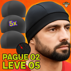 Touca Térmica e Respirável  Pague 02 LEVE 05