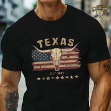 Carregar imagem no visualizador da galeria, camiseta masculina estampa;
camiseta caveira masculina;
camiseta texas masculina;
camiseta touro masculino;
camiseta country masculina;
camiseta western masculina;
camiseta estilo americano;
camiseta com estampa de caveira;
camiseta masculina casual;
camiseta estampa touro longhorn;
camiseta masculina estilo country texas;
camiseta masculina caveira western;
