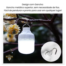 Carregar imagem no visualizador da galeria, lâmpada para acampamento;
luz de acampamento;
lâmpada recarregável USB;
luz LED portátil;
lanterna LED USB;
luz de emergência LED;
iluminação camping;
lâmpada LED recarregável para camping;
luz portátil para barraca de acampamento;
lâmpada com gancho para pendurar;
iluminação para churrasco e área externa;
luz LED para pesca noturna;
lanterna USB para estudar;
lâmpada LED bivolt para camping;
luz portátil para áreas externas;
iluminação econômica e sustentável;
lâmpada LED de longa duração;
