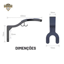 Carregar imagem no visualizador da galeria, suporte de parede para capacete;
gancho de parede multiuso;
suporte para capacete de moto;
suporte para capacete de bicicleta;
organizador de capacete;
gancho de parede para jaqueta;
cabideiro de parede;
gancho para pendurar mochila;
suporte de parede para garagem;
suporte de capacete de parede;
gancho multiuso para parede;
suporte organizador de parede;
suporte de parede funcional;
