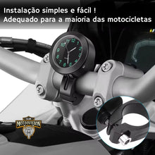 Carregar imagem no visualizador da galeria, relógio para moto;
relógio de guidão;
relógio de moto universal;
relógio para motocicleta;
relógio de moto à prova d’água;
relógio moto guidão;
relógio para guidão de moto com iluminação;
relógio de moto resistente à água;
