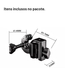 Carregar imagem no visualizador da galeria, Suporte Bolha Giratório 180° para Câmeras de Ação
