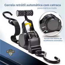 Carregar imagem no visualizador da galeria, cinta com catraca;
cinta para amarração de carga;
cinta para moto;
correia para carga;
catraca de amarração;
cinta com catraca retrátil;
cinta para prender moto;
cinta para carro;
cinta de fixação de carga;
fita com catraca;
correia retrátil com catraca para moto;
cinta automática para transporte de carga;
cinta com catraca para prender moto em caçamba;
correia de fixação para bagageiro de carro;


