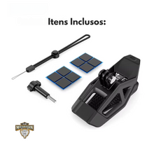 Carregar imagem no visualizador da galeria, Suporte para câmera de ação;
Suporte para capacete GoPro;
suporte para capacete de moto;
Suporte capacete universal;
Mount para GoPro brasileiro;
Mount capacete câmera de ação;
GoPro capacete mount;
Câmera de ação no capacete;
Acessórios GoPro capacete;
Acessório para câmera esportiva;
