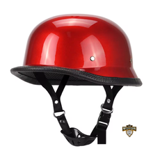 Carregar imagem no visualizador da galeria, capacete de moto vintage;
capacete half helmet;
capacete aberto moto;
capacete retrô moto;
capacete motociclista vintage;
capacete estilo alemão;
capacete open face;
capacete biker;
capacete moto custom;
capacete alemão retrô;
capacete custom vintage;
