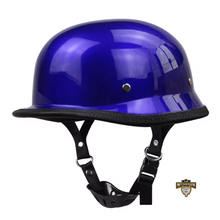 Carregar imagem no visualizador da galeria, capacete de moto vintage;
capacete half helmet;
capacete aberto moto;
capacete retrô moto;
capacete motociclista vintage;
capacete estilo alemão;
capacete open face;
capacete biker;
capacete moto custom;
capacete alemão retrô;
capacete custom vintage;
