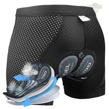 Carregar imagem no visualizador da galeria, Short Cinza Confort 5D Acolchoado em Gel Respirável
