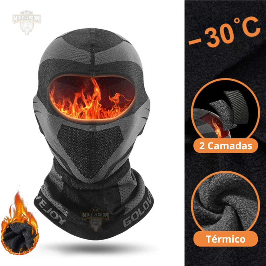 Balaclava Inverno Touca, Máscara Facial Moto, capuz ninja