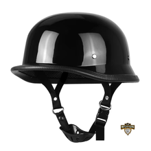 Carregar imagem no visualizador da galeria, capacete de moto vintage;
capacete half helmet;
capacete aberto moto;
capacete retrô moto;
capacete motociclista vintage;
capacete estilo alemão;
capacete open face;
capacete biker;
capacete moto custom;
capacete alemão retrô;
capacete custom vintage;
