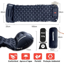 Carregar imagem no visualizador da galeria, Colchão inflável, colchão de ar, Colchão acampamento, colchão de barraca, colchão camping
