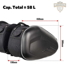 Carregar imagem no visualizador da galeria, Alforge 58 L Impermeável com Capa de Chuva Grátis Universal
