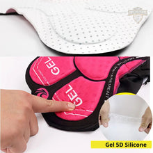 Carregar imagem no visualizador da galeria, Short Longo Feminino Motociclismo/Ciclismo 5D Acolchoado em Gel
