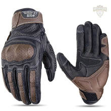 Carregar imagem no visualizador da galeria, Luvas de couro, Luvas motociclismos, Luvas motoqueiro, Luvas de moto
