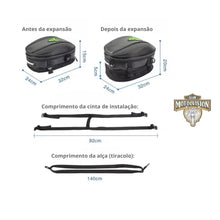 Carregar imagem no visualizador da galeria, bolsa tanque motocicleta;
bolsa de tanque para moto;
bolsa de tanque magnética;
bolsa de tanque impermeável para motocicleta;
bolsa de tanque impermeável;
bolsa de tanque com capacidade de 15 litros;
