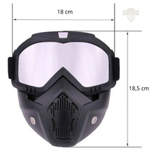 Carregar imagem no visualizador da galeria, Mascara Facial, Óculos e Mascara para Motocross

