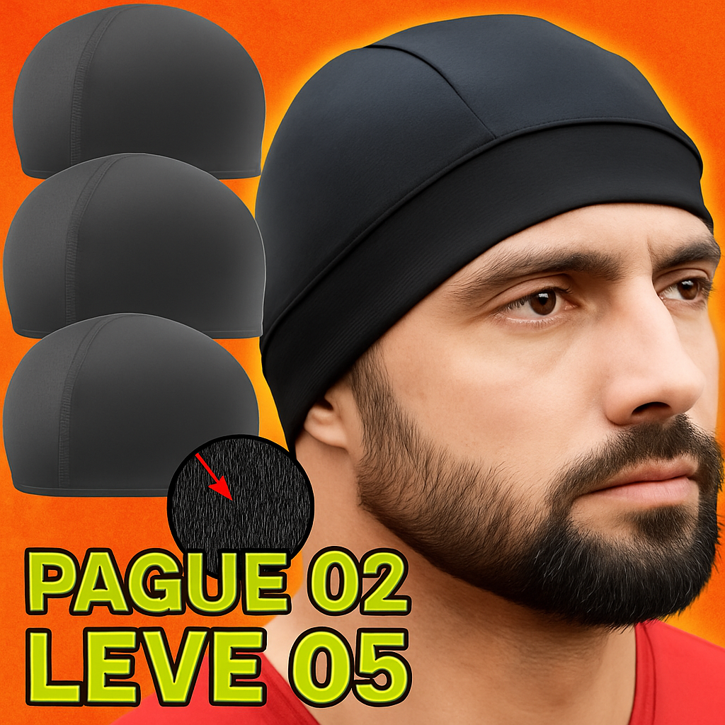 Touca Térmica e Respirável  Pague 02 LEVE 05