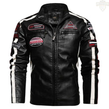 Carregar imagem no visualizador da galeria, Jaqueta motociclista, Jaqueta moto, Jaqueta masculina, Jaqueta couro

