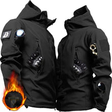 Carregar imagem no visualizador da galeria, Jaqueta Impermeável Motociclista Corta Vento Inverno
