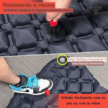 Carregar imagem no visualizador da galeria, Colchão Inflável com Bomba e Travesseiro Acampamento Motociclista
