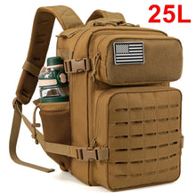 Carregar imagem no visualizador da galeria, Mochila tática, mochila masculina reforçada, mochila notebook, Mochila Viagem,  mochila resistente, mochila impermeável, mochila 25 litros,
