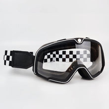 Carregar imagem no visualizador da galeria, óculos retrô para motocicleta;
óculos para moto vintage;
óculos retrô moto;
óculos motocross retrô;
óculos café racer;
óculos para moto com proteção uv;
óculos para motocross;
óculos para trilha moto;
óculos para atv;
óculos para mtb;
óculos de proteção para moto;
óculos com lente de policarbonato;
óculos com proteção solar uv;
óculos para capacete;
