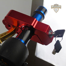 Carregar imagem no visualizador da galeria, Trava Anti furto, trava de manopla, trava de manete, trava bloqueadora, trava moto
