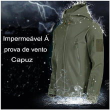 Carregar imagem no visualizador da galeria, Jaqueta Inverno, jaqueta moto, Jaqueta corta vento, jaqueta impermeável, Jaqueta frio, Calça Moto, calça impermeável, calça inverno, Conjunto impermeável, Jaqueta e calça
